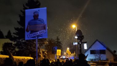 Asyl-Protest Dresden Niedersedlitz Nein zum Heim 29.11.2023 Foto-01