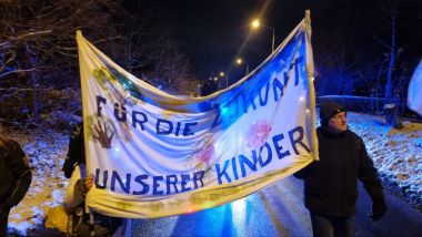 Asyl-Protest Dresden Niedersedlitz Nein zum Heim 29.11.2023 Foto-02